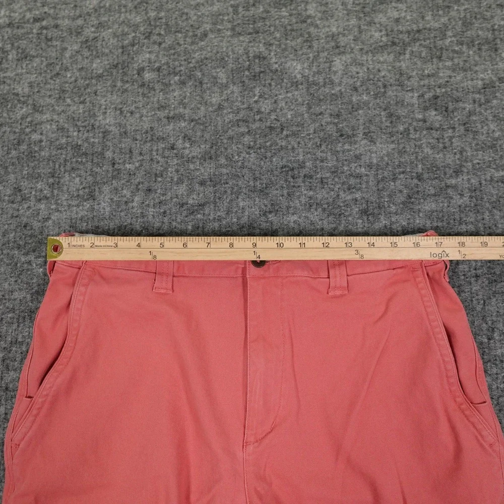 The Territory Ahead Mission‎ Comfort Chino Shorts Mens 36 Coral Hidden Elastic